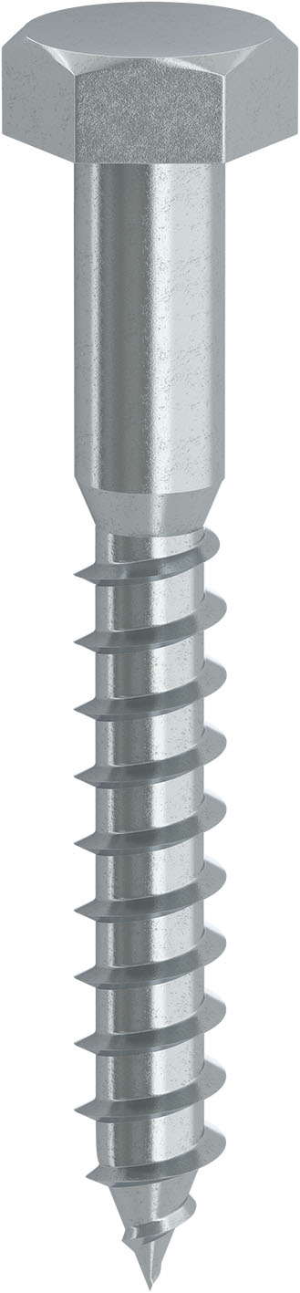 DIN 571 4.8 - UNI 704 TIRAFONDO TE SW 17