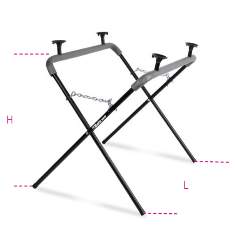 Supporto con ventose per carrozzeria