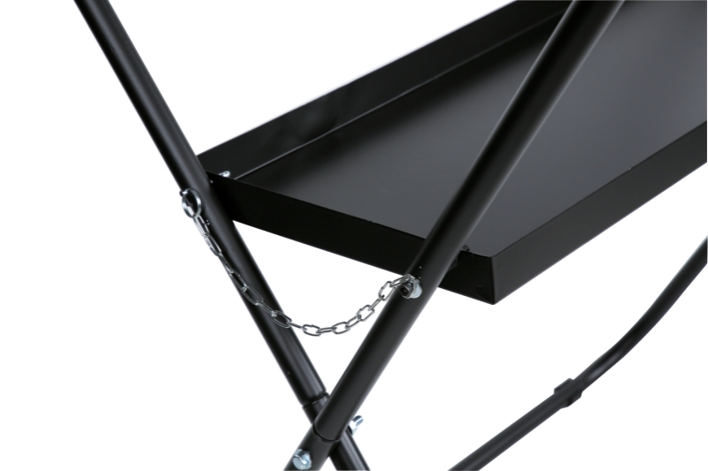 Supporto per carrozzeria con vassoio centrale