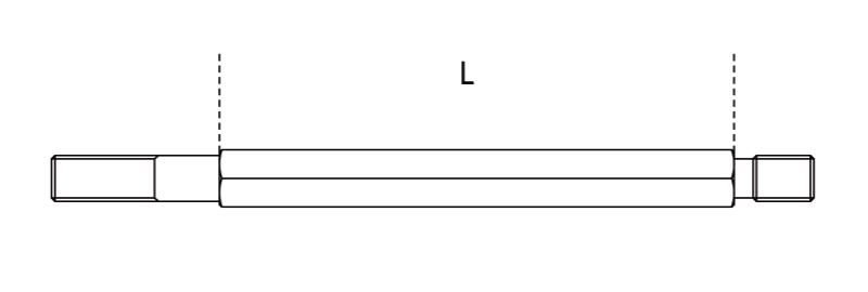 Prolunghe esagonali per 1547