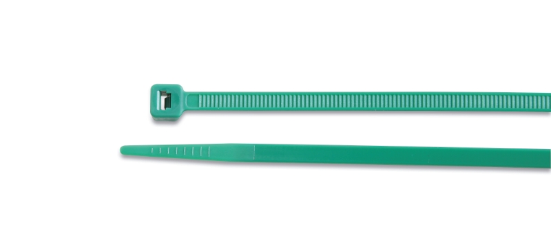 Fascette di cablaggio in nylon, colore verde