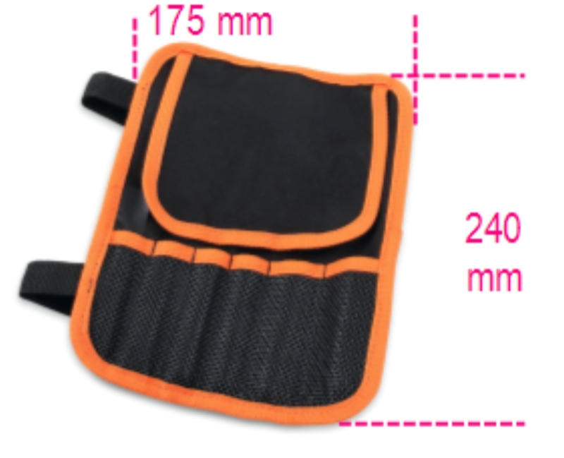 Busta portautensili di tipo avvolgibile in poliestere resistente,�vuota