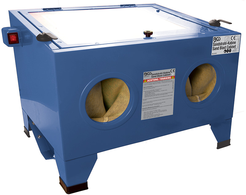 ATTREZZO PNEUMATICO PER SABBIATURA