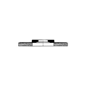 DISCHI CON SUPPORTO IN NYLON, ABRASIVO COMPRESSO IN TNT,  � MM 125